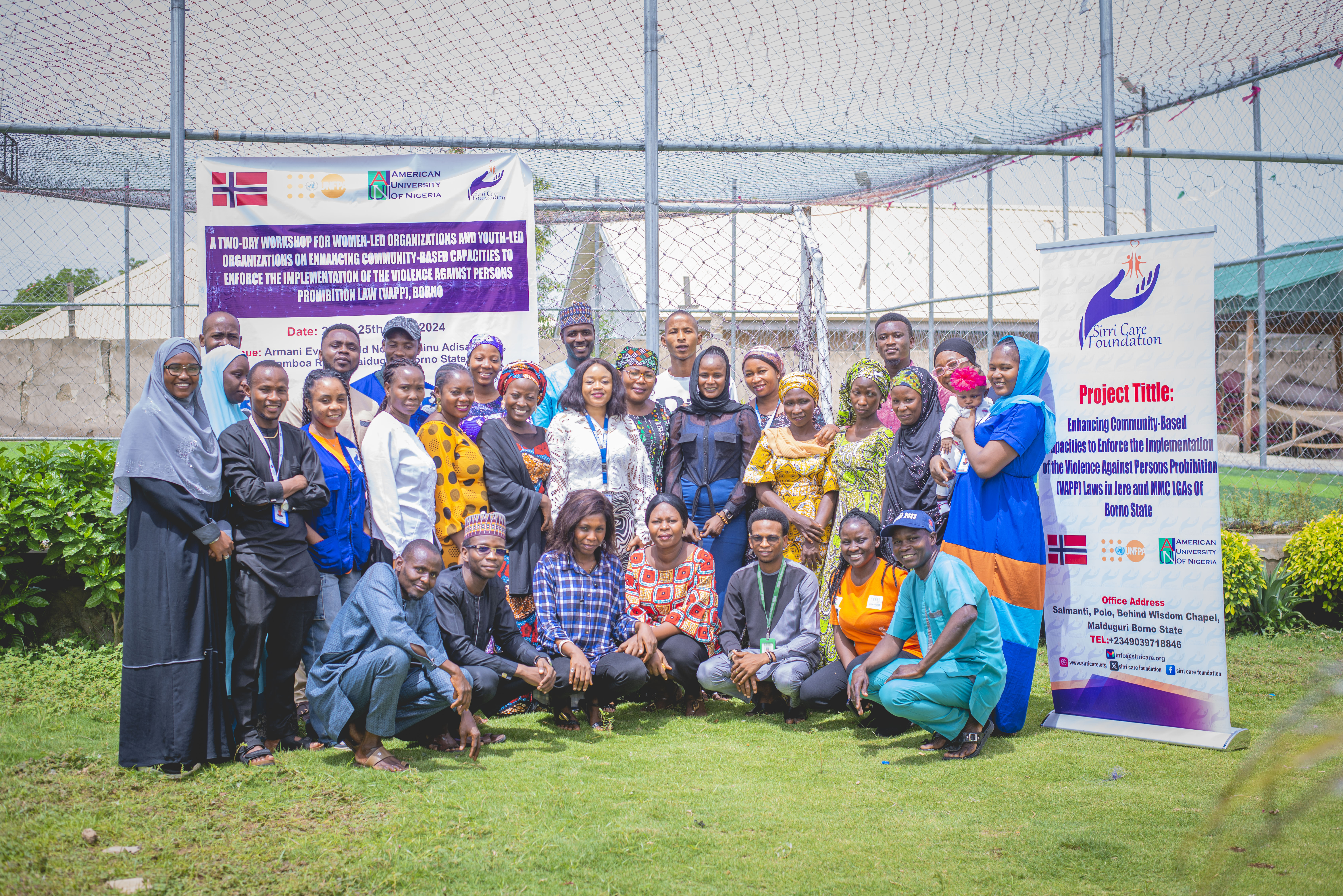 A group picture to mark the end of the Two days’ workshop